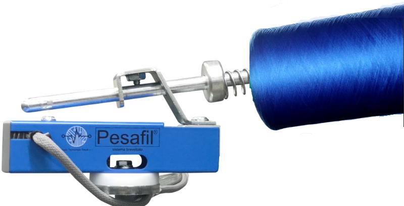 Sistema automatico pesatura tessile Pesafil